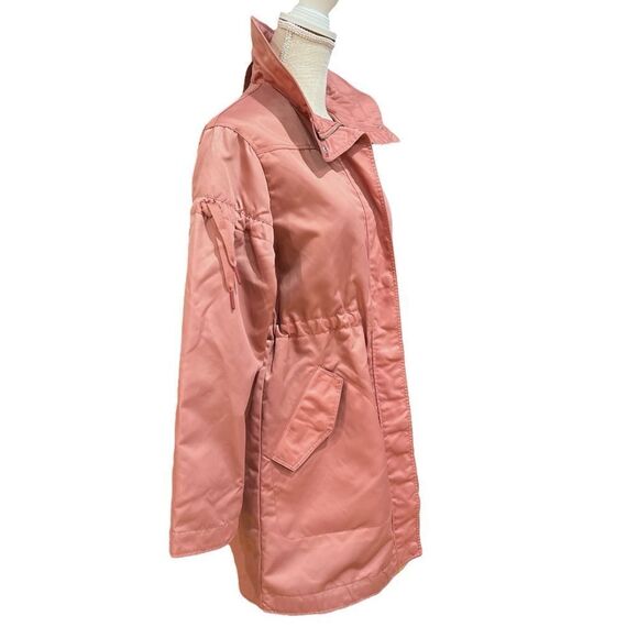 Hunter Refined Drawcord Coat in Pale Rose Size XS - Picture 4 of 10